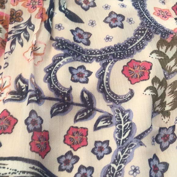 🌸NEW🌸 Ann Taylor Loft Pink Flower Dress - Picture 15 of 15